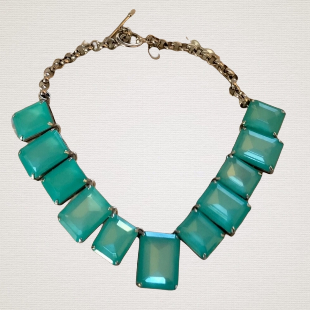 Ann Taylor - Gorgeous Ocean Blue Statement Necklace - Picture 3 of 4